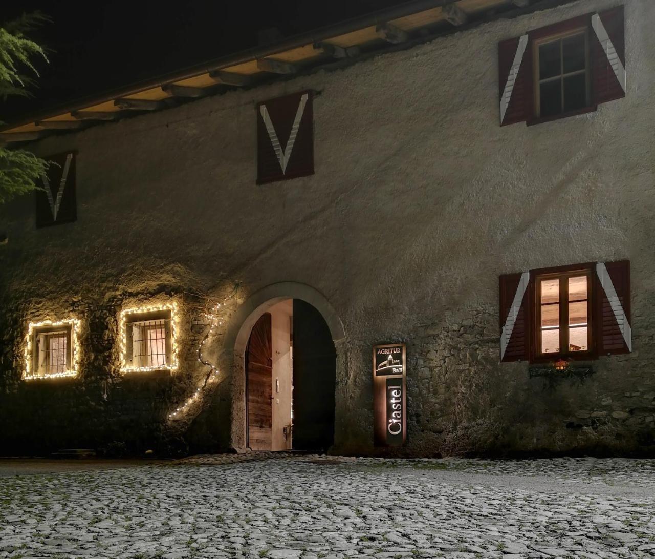 Agritur Ciastel Villa Sanzeno Exterior foto